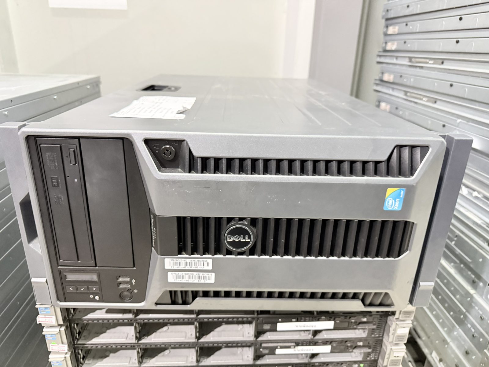 ขาย Dell PowerEdgeT710 (X5550*2/4GB*12/2TBx2)+Power 1100W*2+Raid PERC6/i