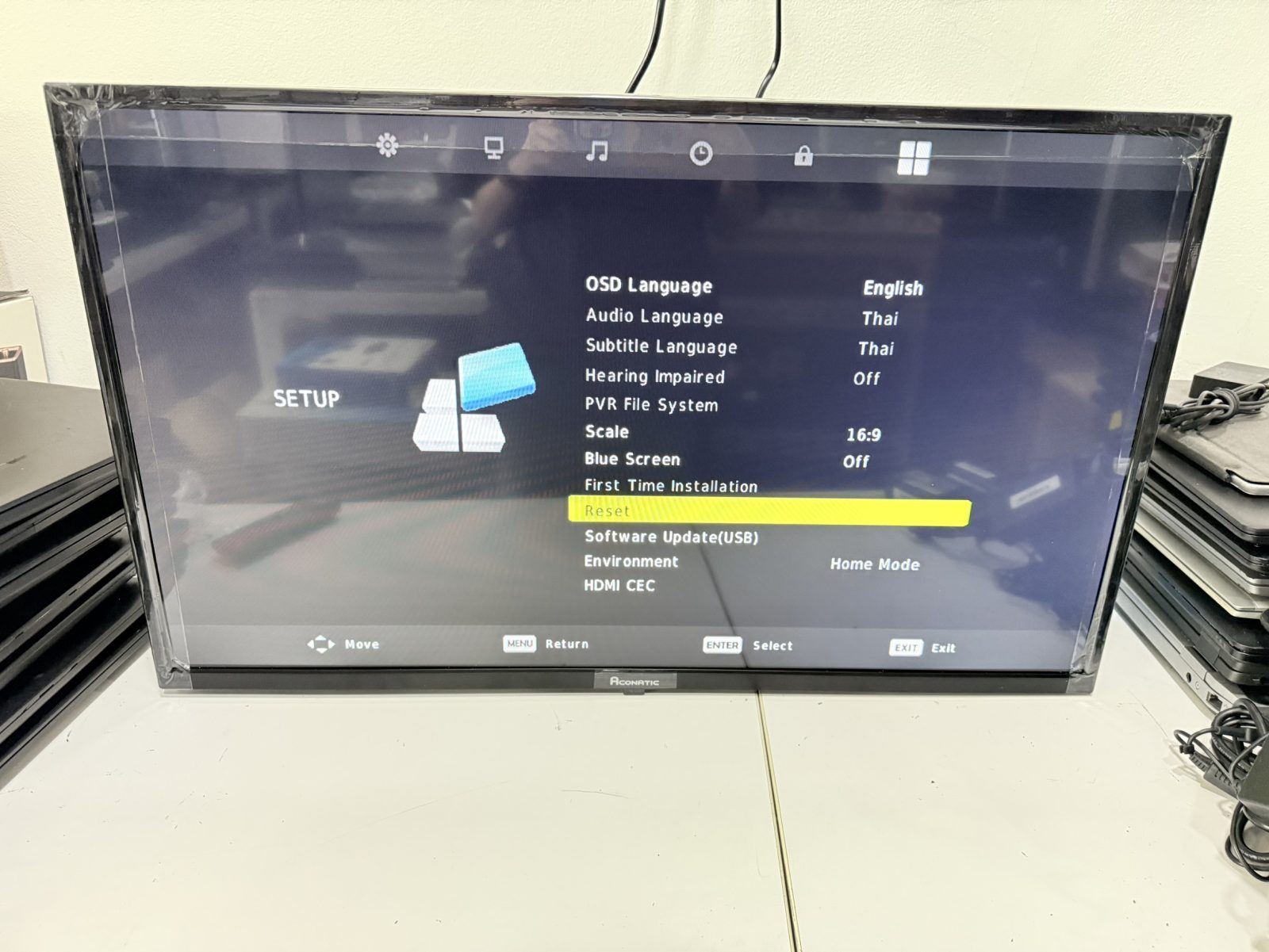 ขาย Aconatic 32HD514AN 32-inch มีอุปกรณ์ ขาครบ
