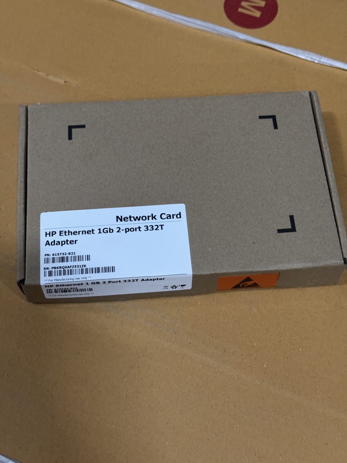 ขาย HP Ethernet 1Gb 2-port 332T Adapter (615732-B21) รูปที่ 4