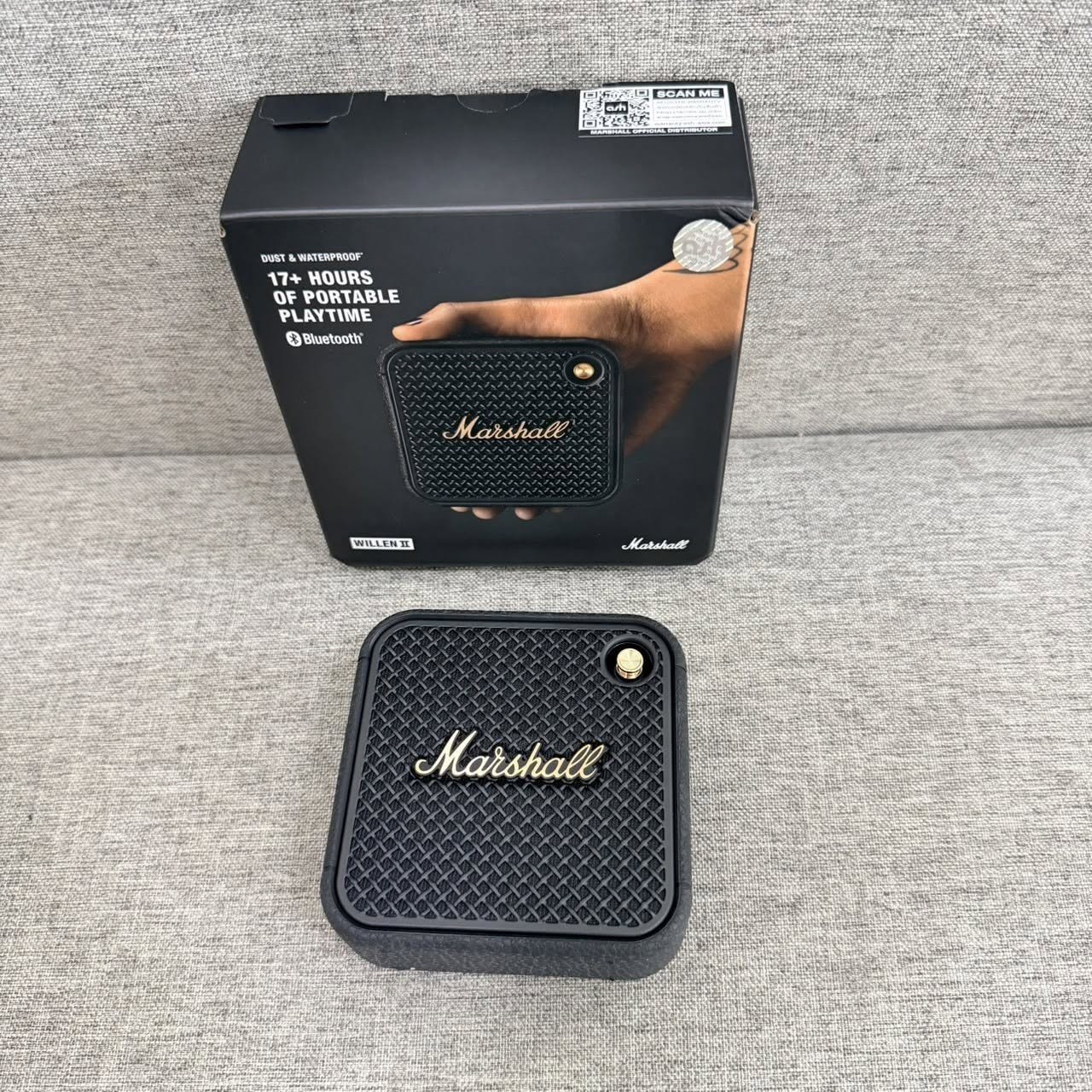 ขาย ลำโพงบลูทูธ Marshall Willen II Black and Brass
