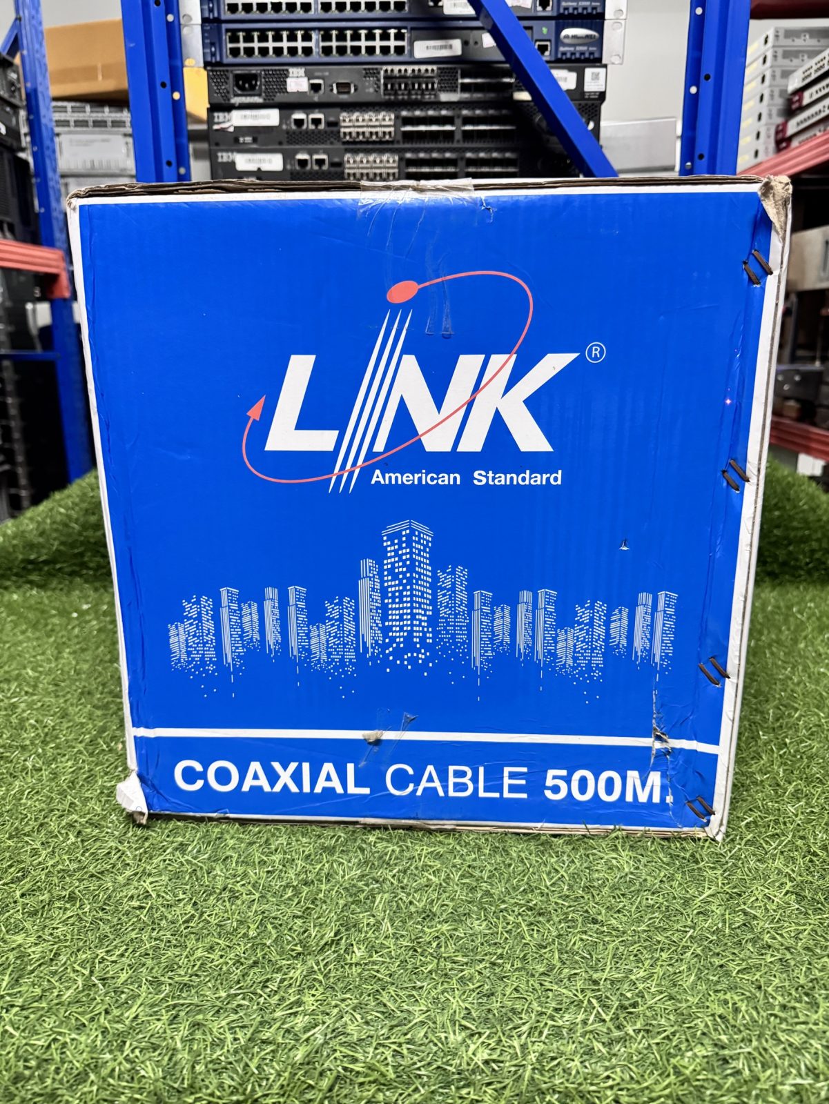 ขาย Link COAXIAL Cable CB-0109S+ Black Color 500M.