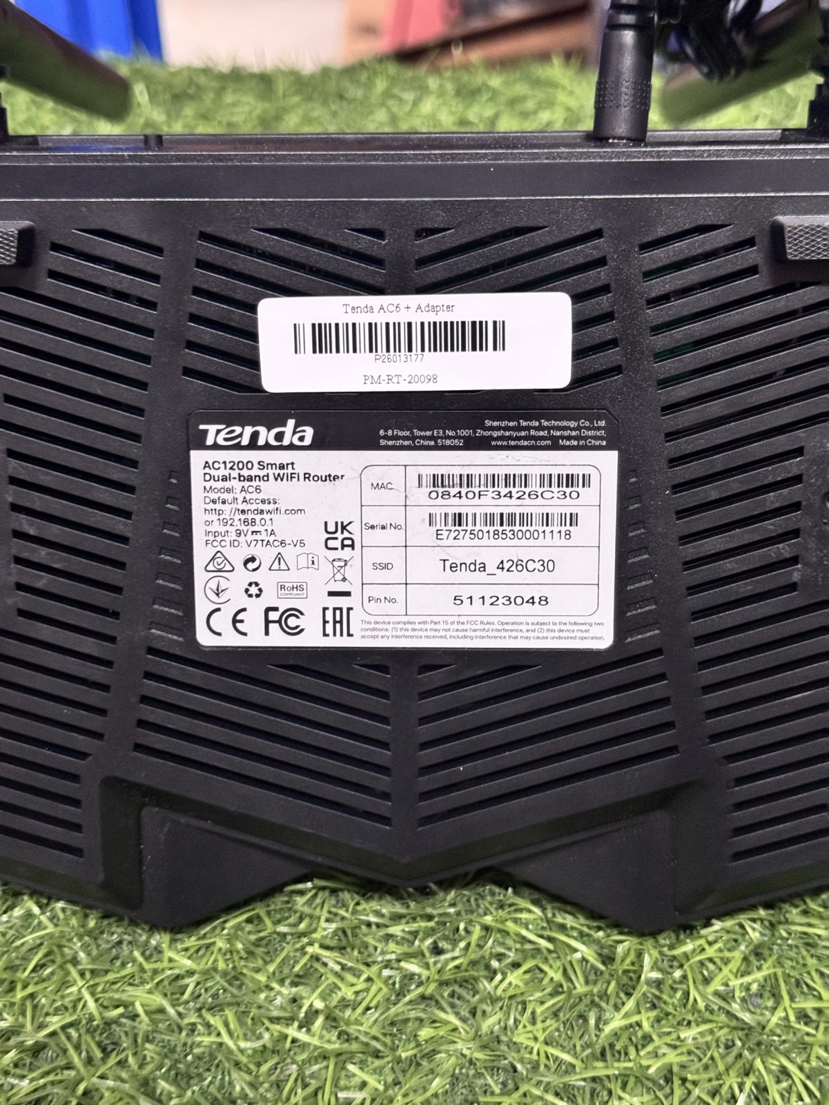 ขาย Tenda AC6 + Adapter รูปที่ 4