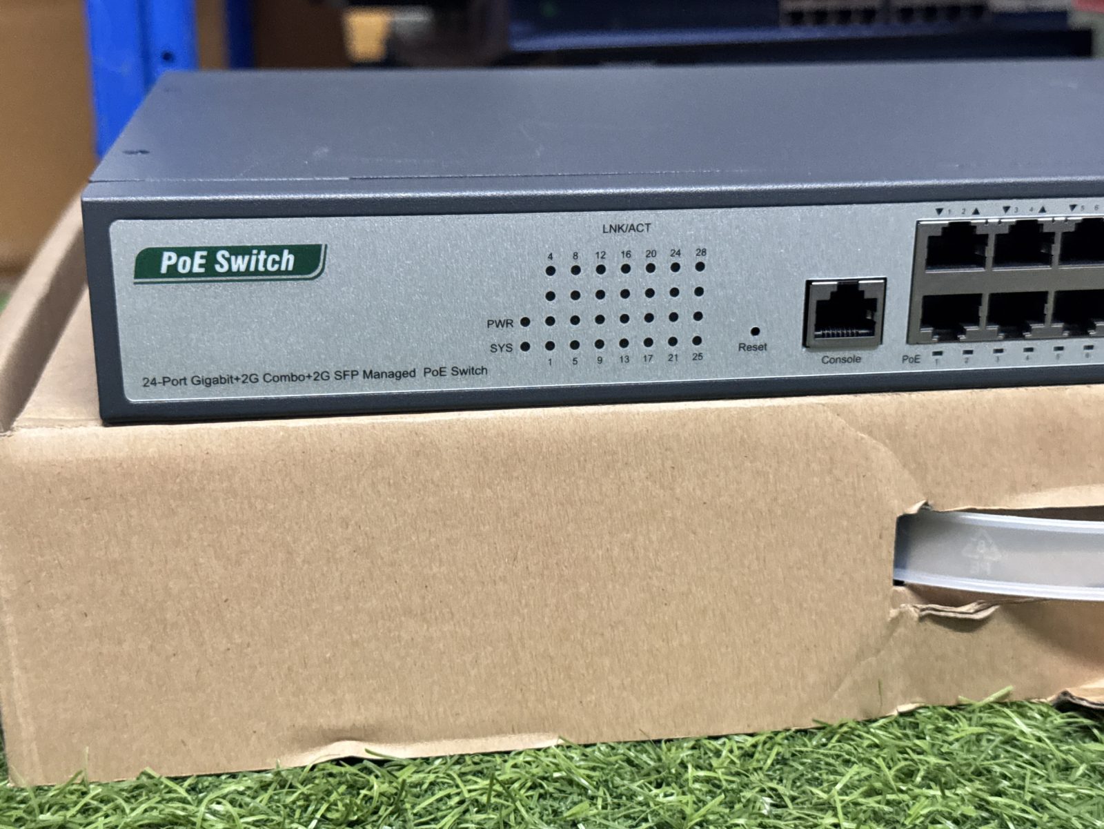 ขาย PoE Switch RH-S8228P 24Port + 2SFP Gigabit รูปที่ 3