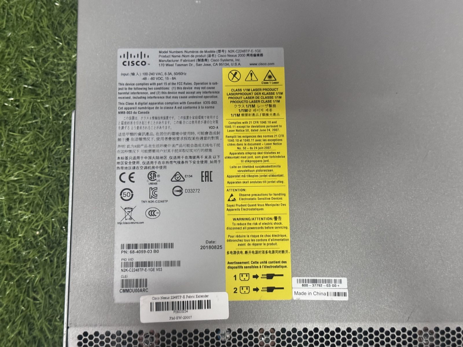 ขาย Cisco Nexus 2248TP-E Fabric Extender รูปที่ 4