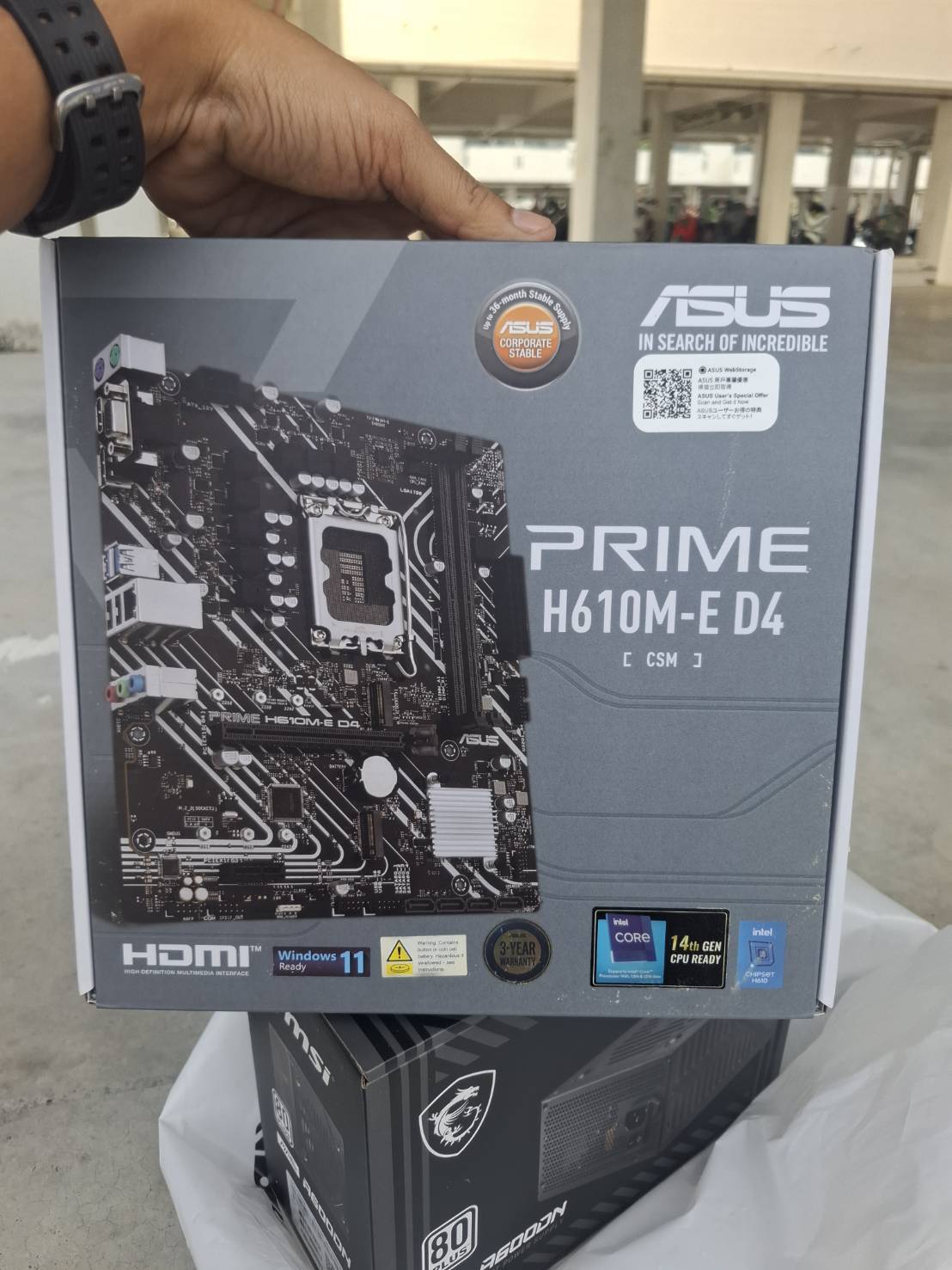 ขาย ASUS PRIME H610M-E D4-CSM