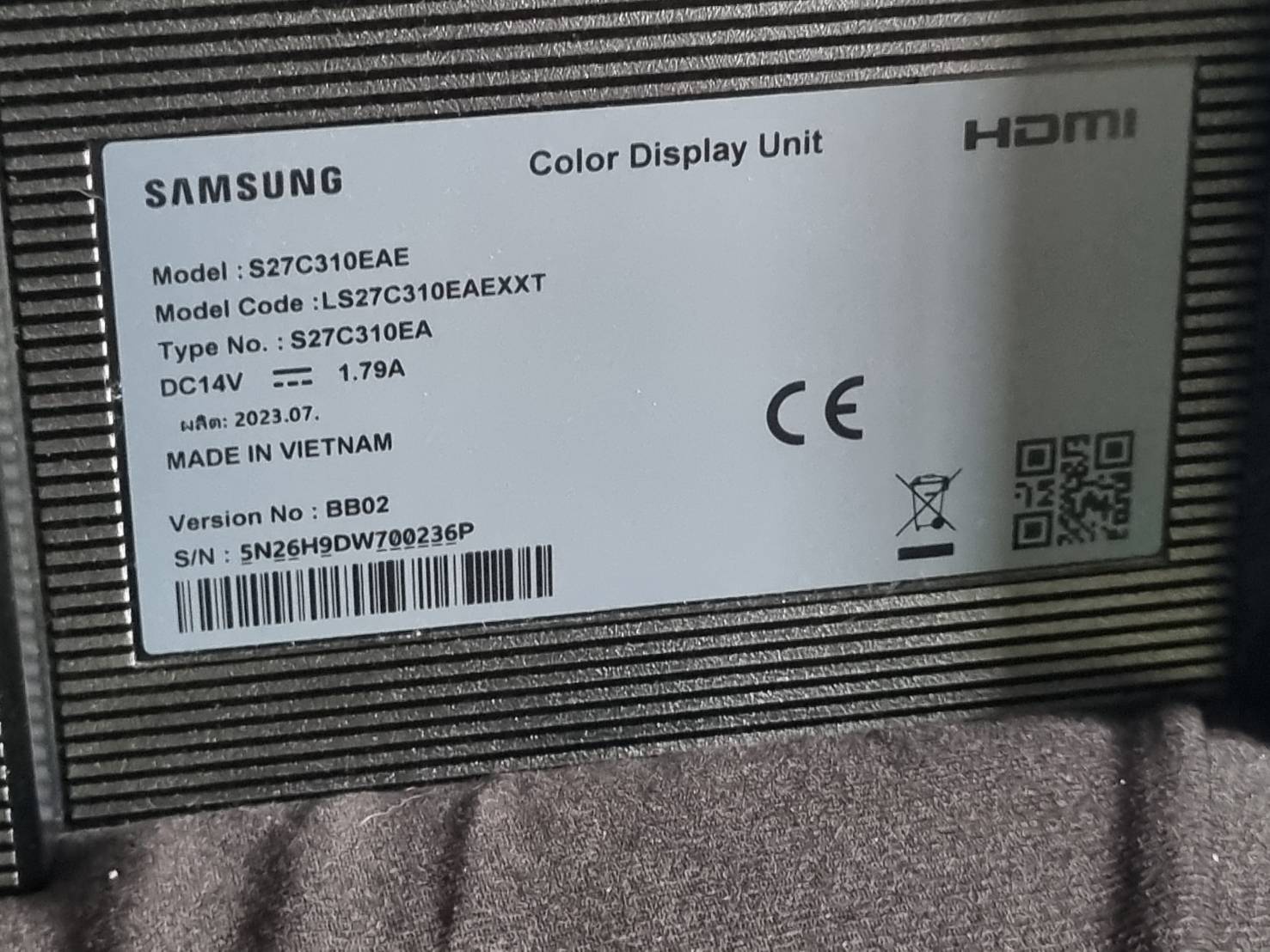 ขาย samsung s27c310eae รูปที่ 6