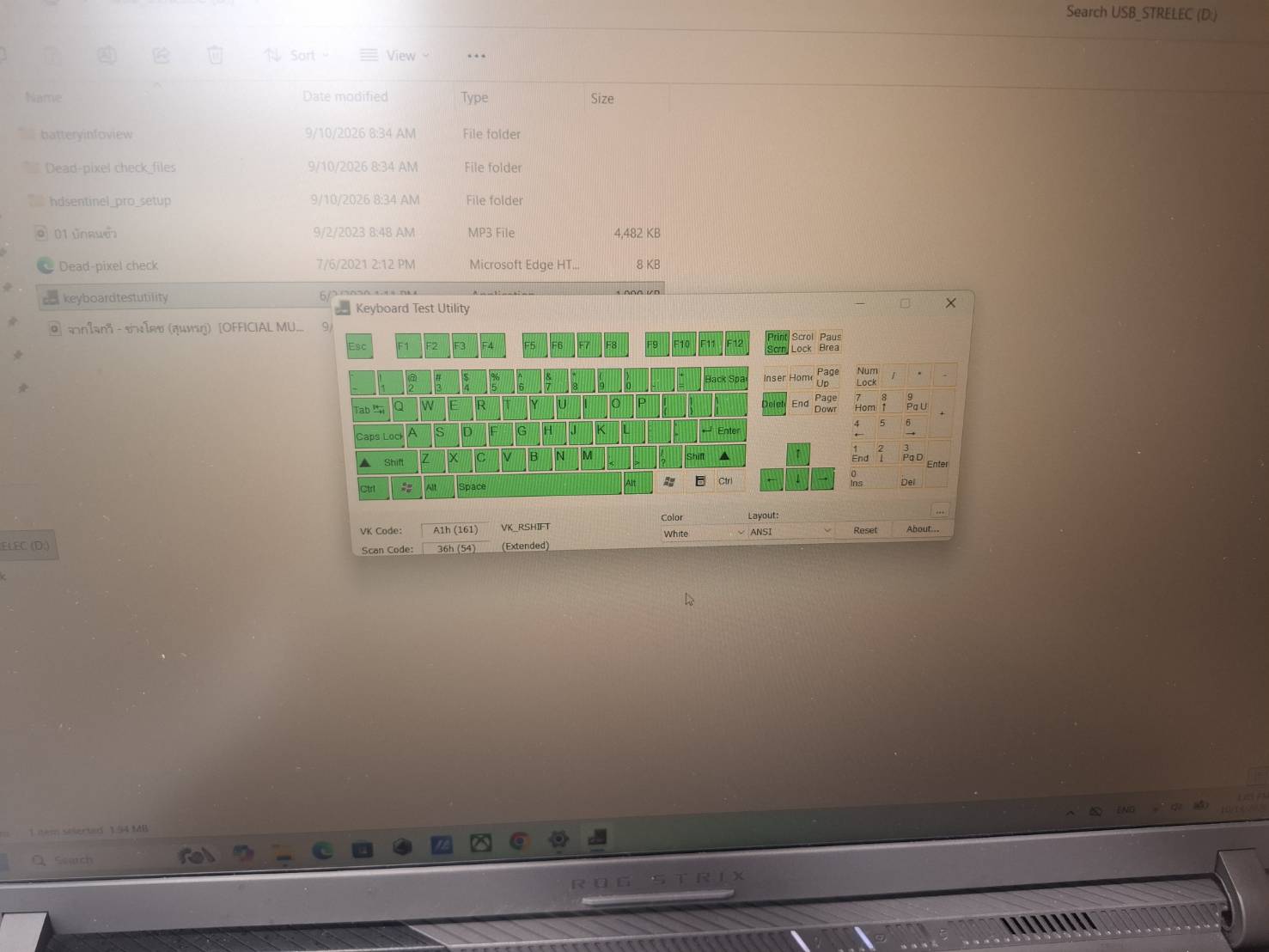 ขาย Notebook ASUS ROG STRIX G16 G614PR-TS113W รูปที่ 5