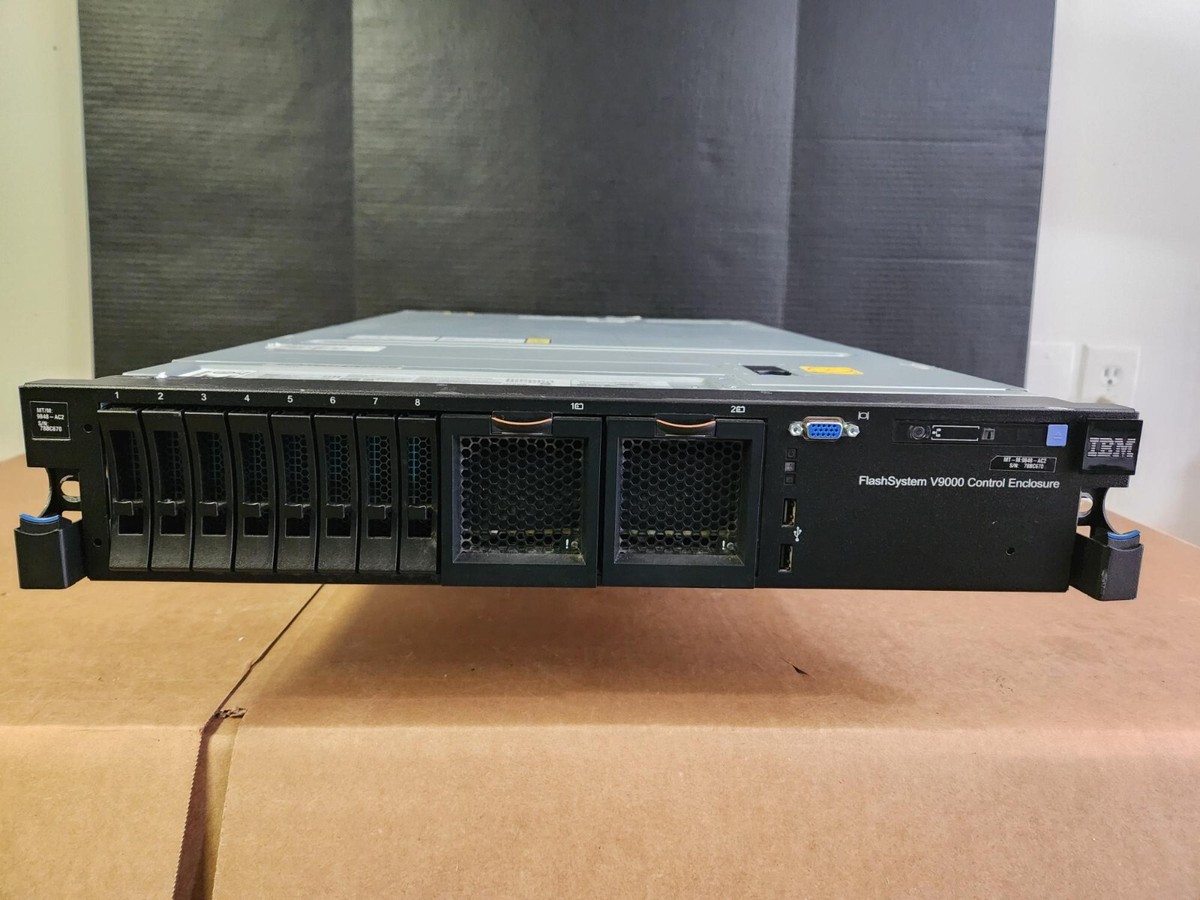 ขาย ibm flashsystem 9000 controller e5-2667 v4 x2  ไม่มีแรม hdd