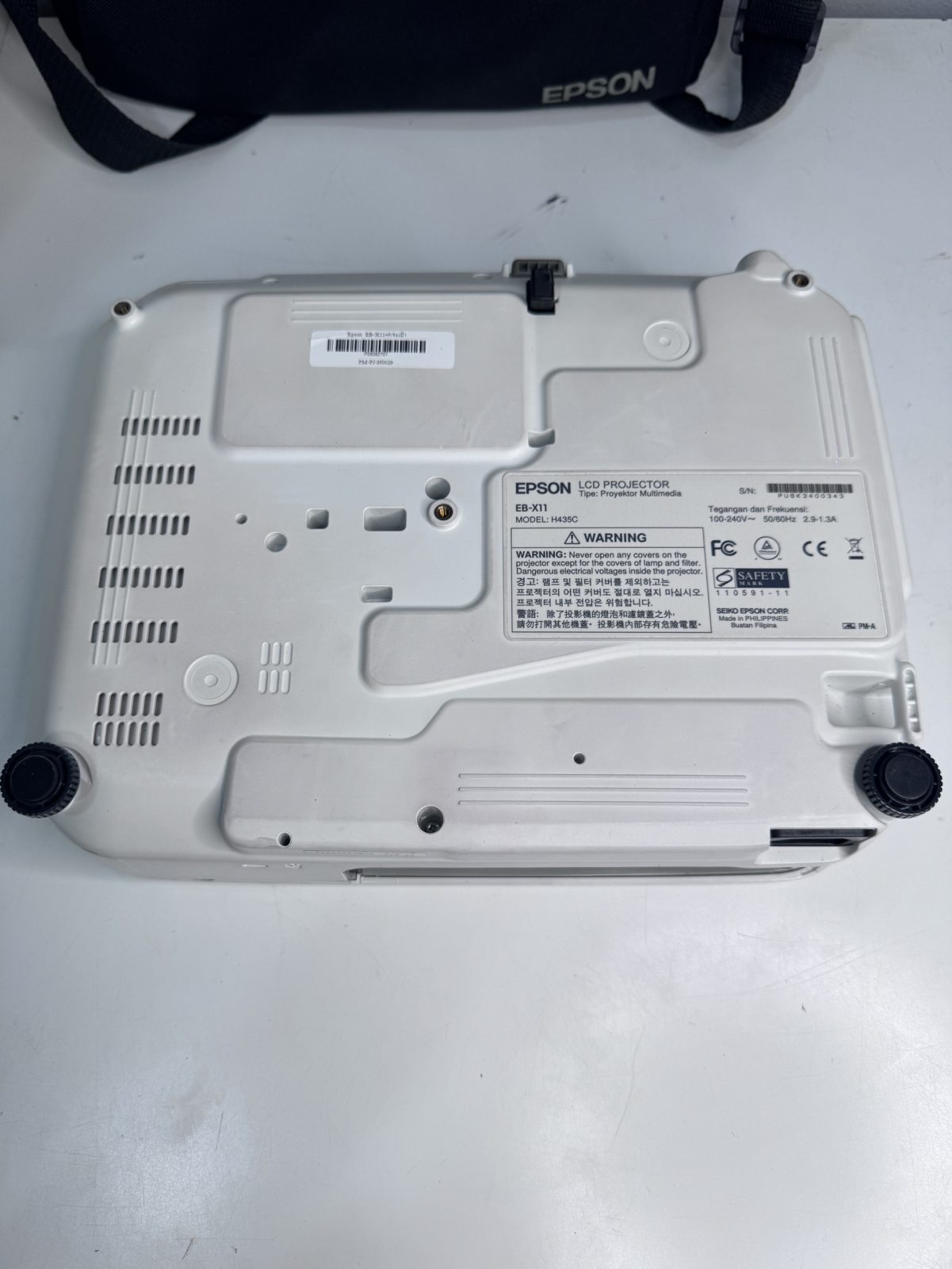 ขาย Epson EB-X11+กระเป๋า *** ไม่มี  Remote ขอบชมพู รูปที่ 4