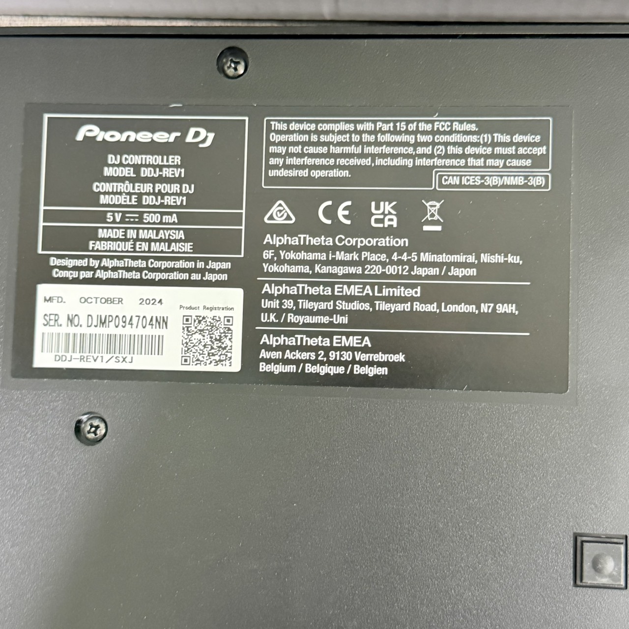 ขาย Pioneer DJ DDJ-REV1 เครื่องเล่น DJ รูปที่ 3