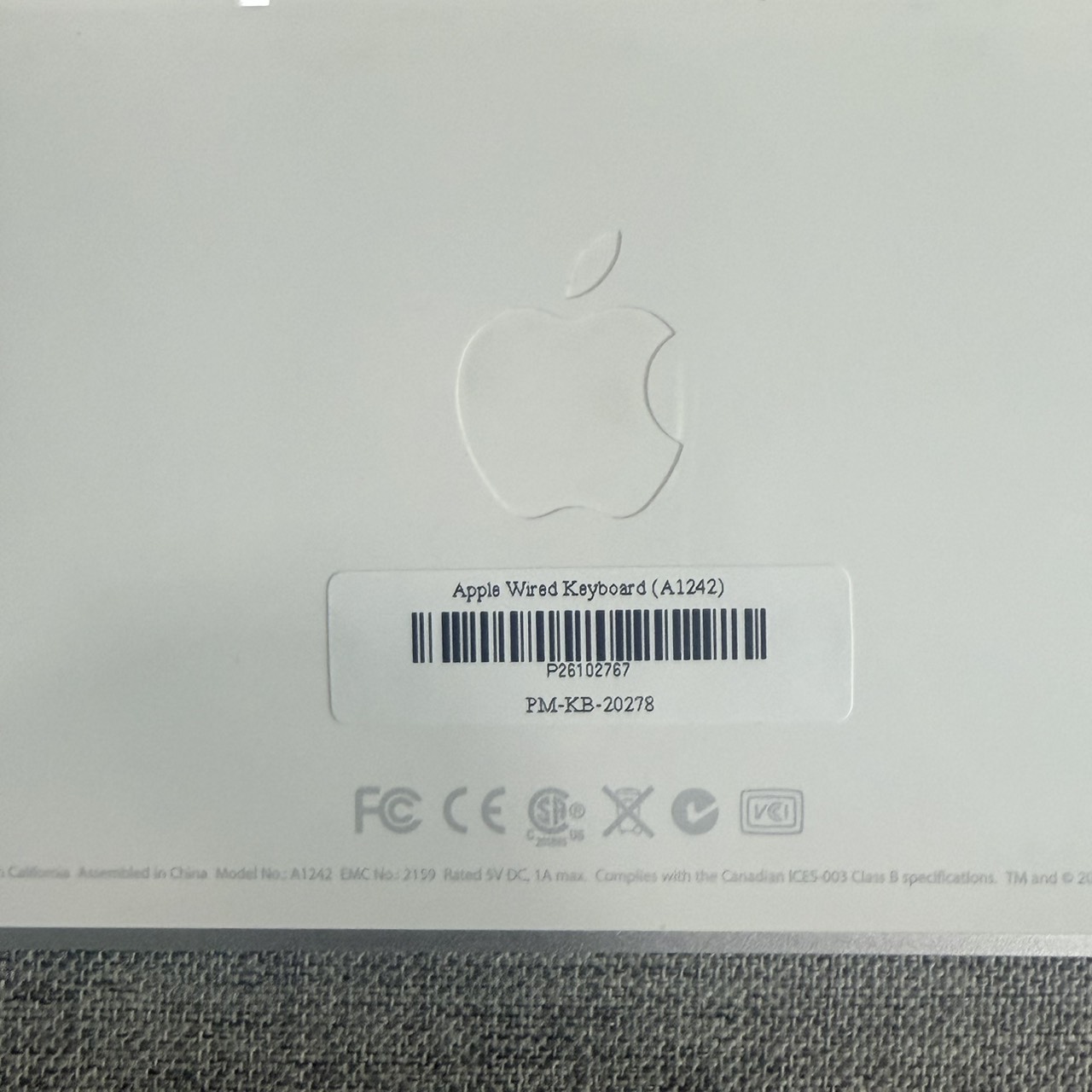 ขาย Apple Wired Keyboard (A1242) รูปที่ 3