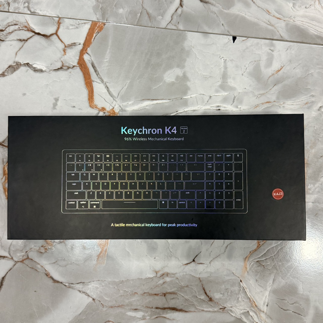 ขาย Keychron K4 96% K4J3 Wireless Mechanical Keyboard *** บางปุ่มกดติดบ้างไม่ติดบ้าง