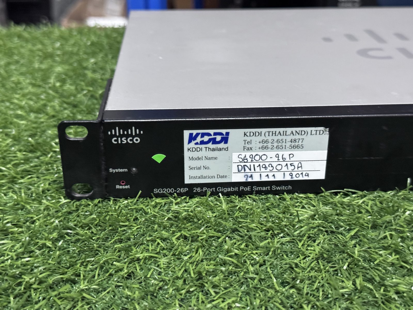 ขาย Cisco (SG200-26P) 26-Port Gigabit PoE Smart Switch รูปที่ 2
