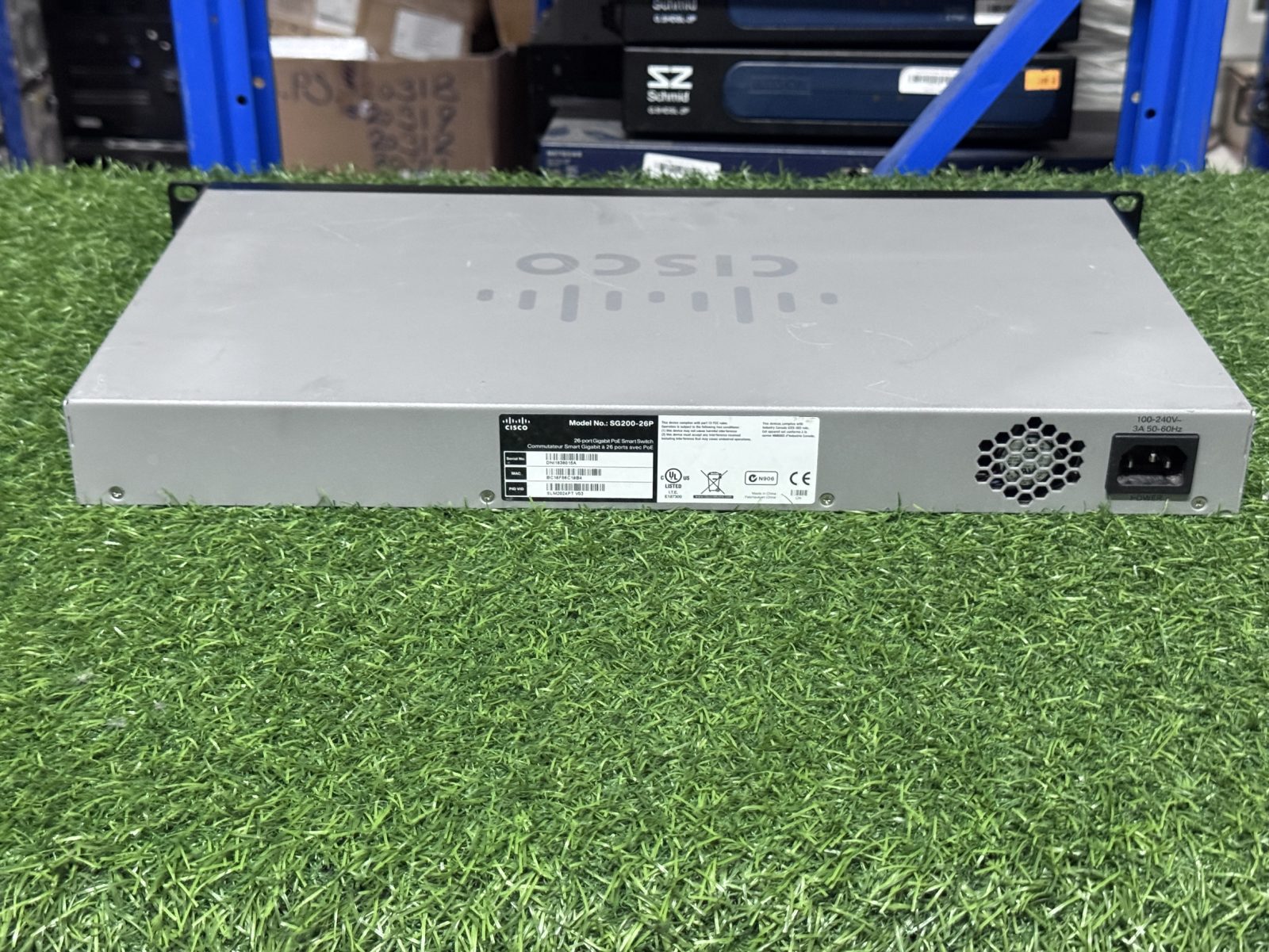 ขาย Cisco (SG200-26P) 26-Port Gigabit PoE Smart Switch รูปที่ 4