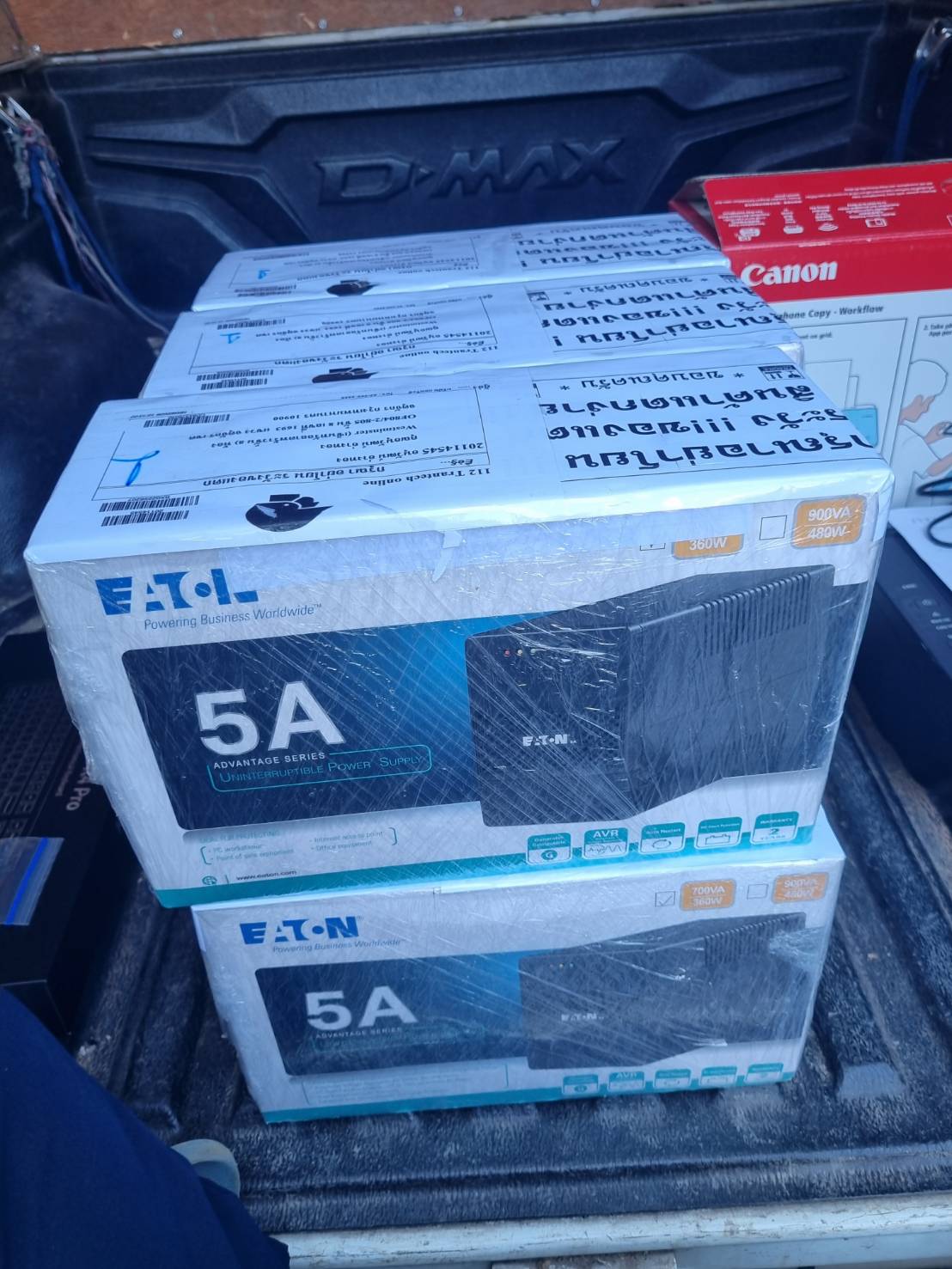 ขาย เครื่องสำรองไฟฟ้า (UPS) แบรนด์ Eaton รุ่น Eaton 5A Series