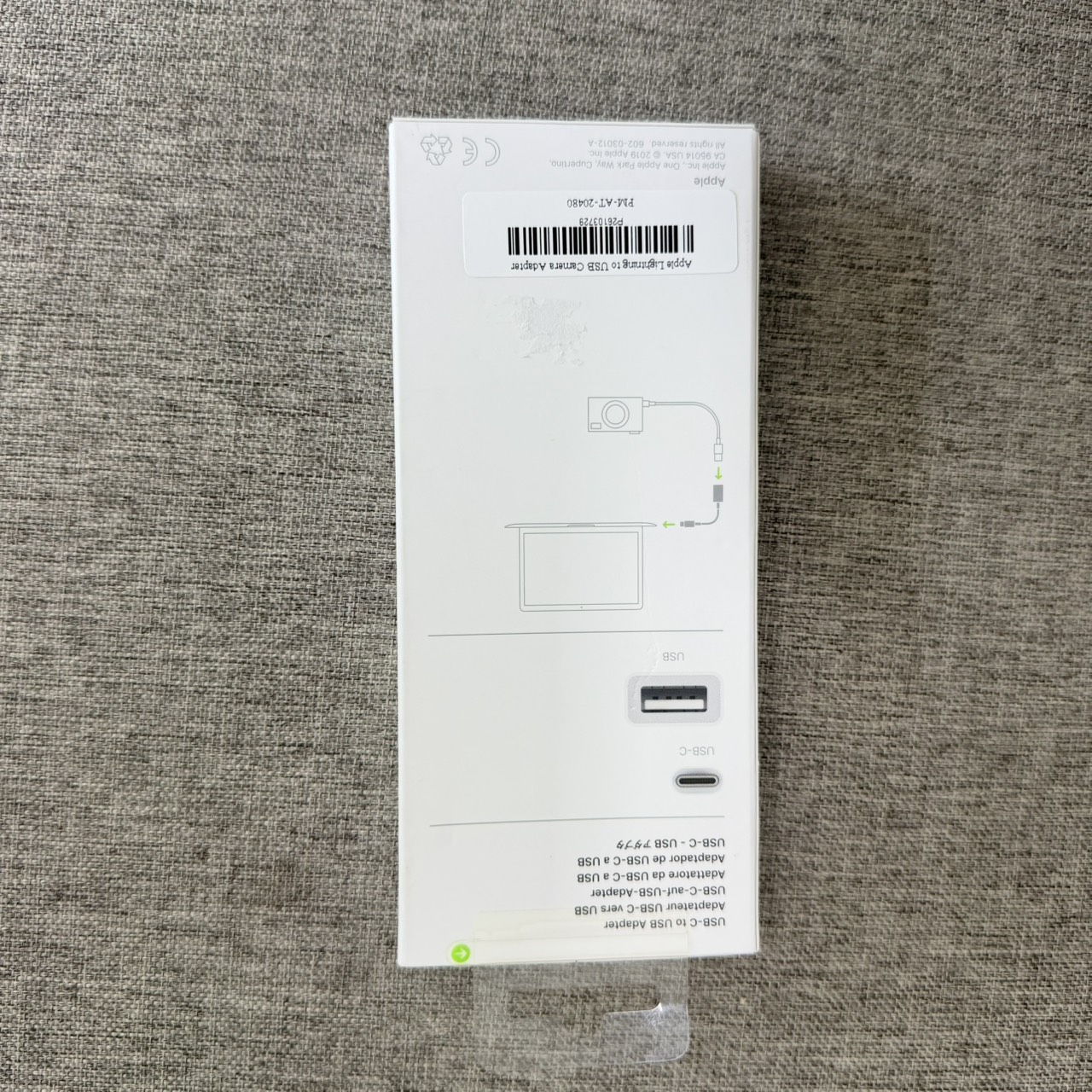 ขาย Apple Lightning to USB Camera Adapter รูปที่ 2