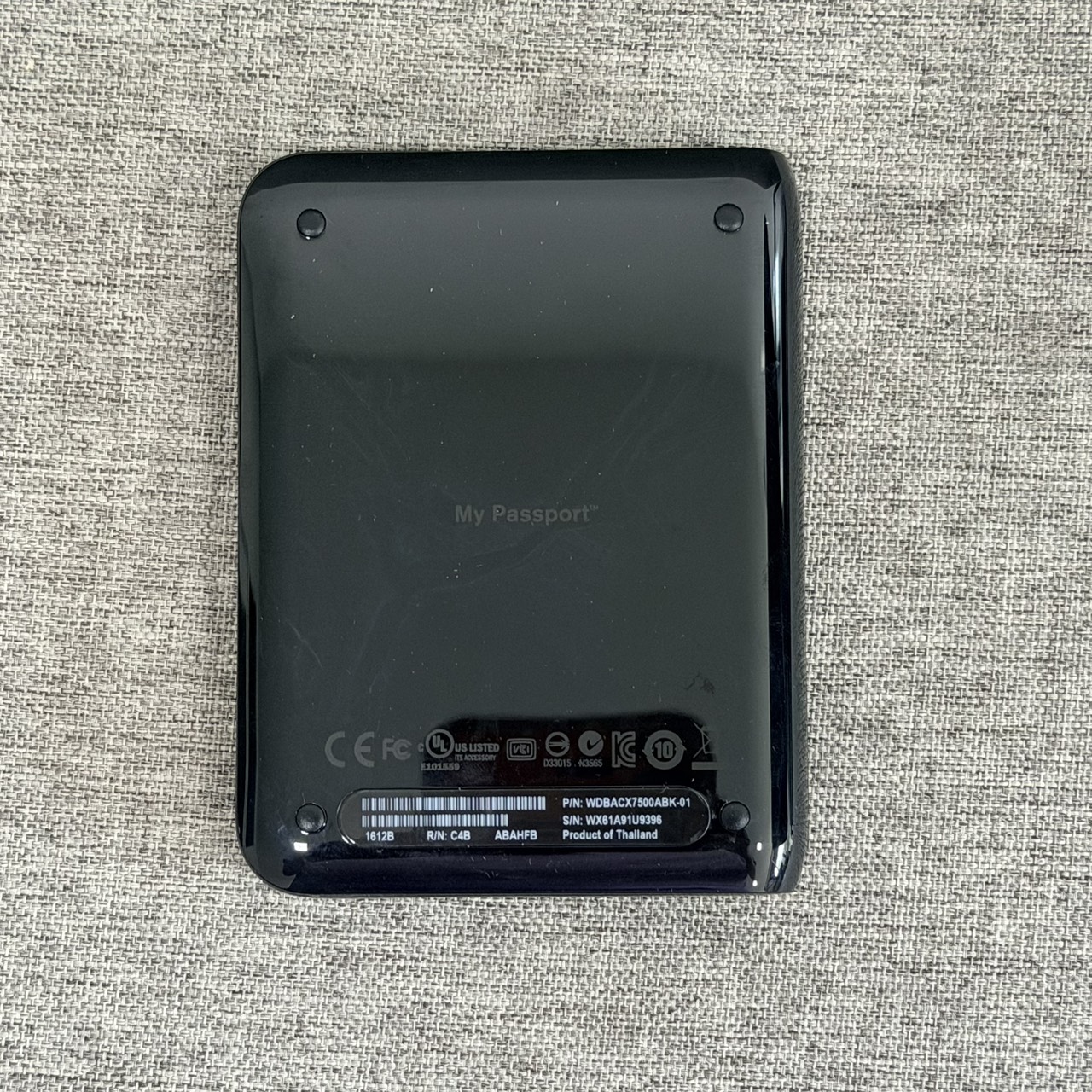 ขาย WD My Passport 750GB external รูปที่ 2