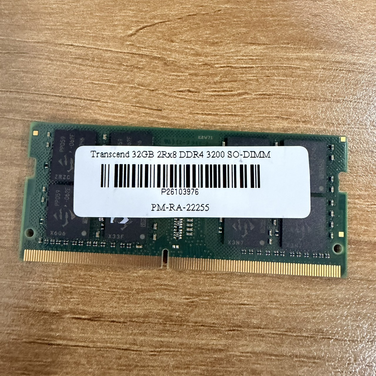 ขาย Ram NB Transcend 32GB 2Rx8 DDR4 3200 SO-DIMM รูปที่ 2
