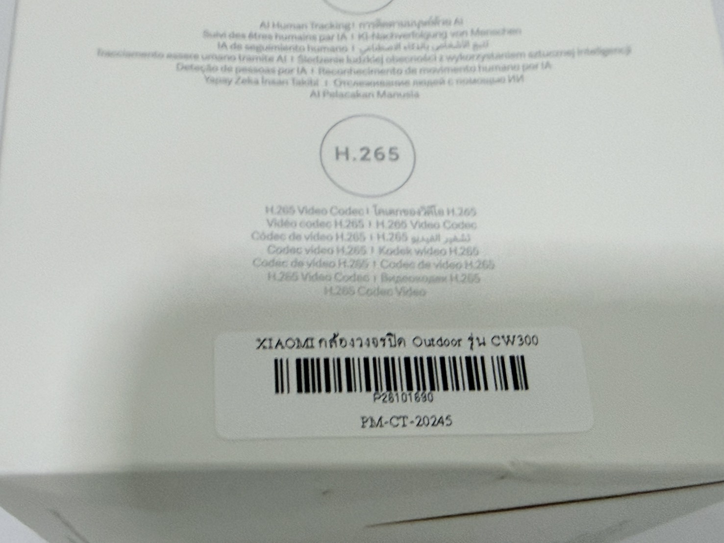 ขาย XIAOMI กล้องวงจรปิด Outdoor รุ่น CW300 รูปที่ 6