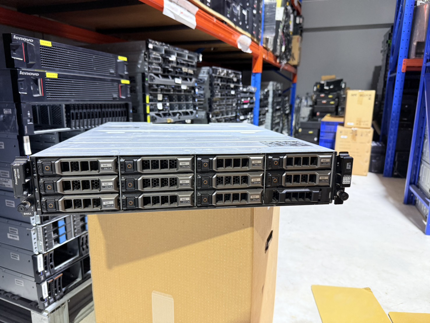 ขาย Dell PowerVault MD1200(2TB*11/600W*2)