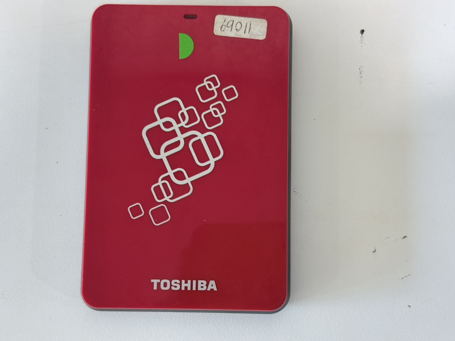 ขาย Toshiba External HDD 750GB Red + สาย