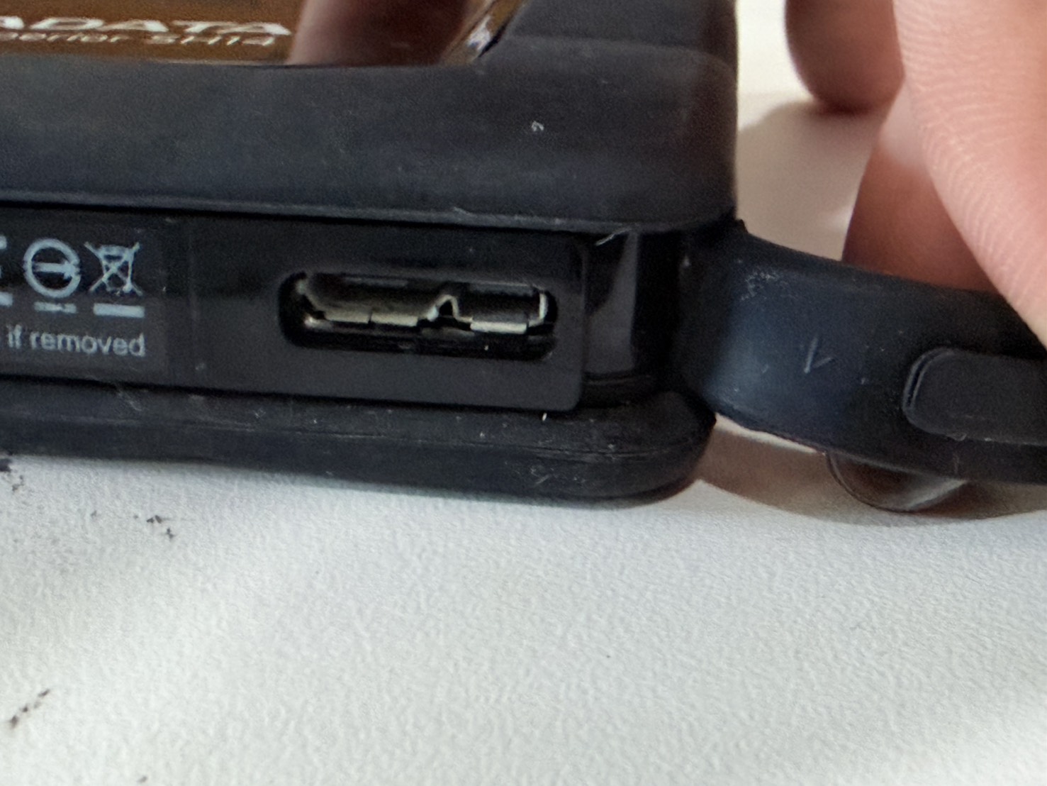 ขาย Adata External  HDD 750GB + สาย รูปที่ 3