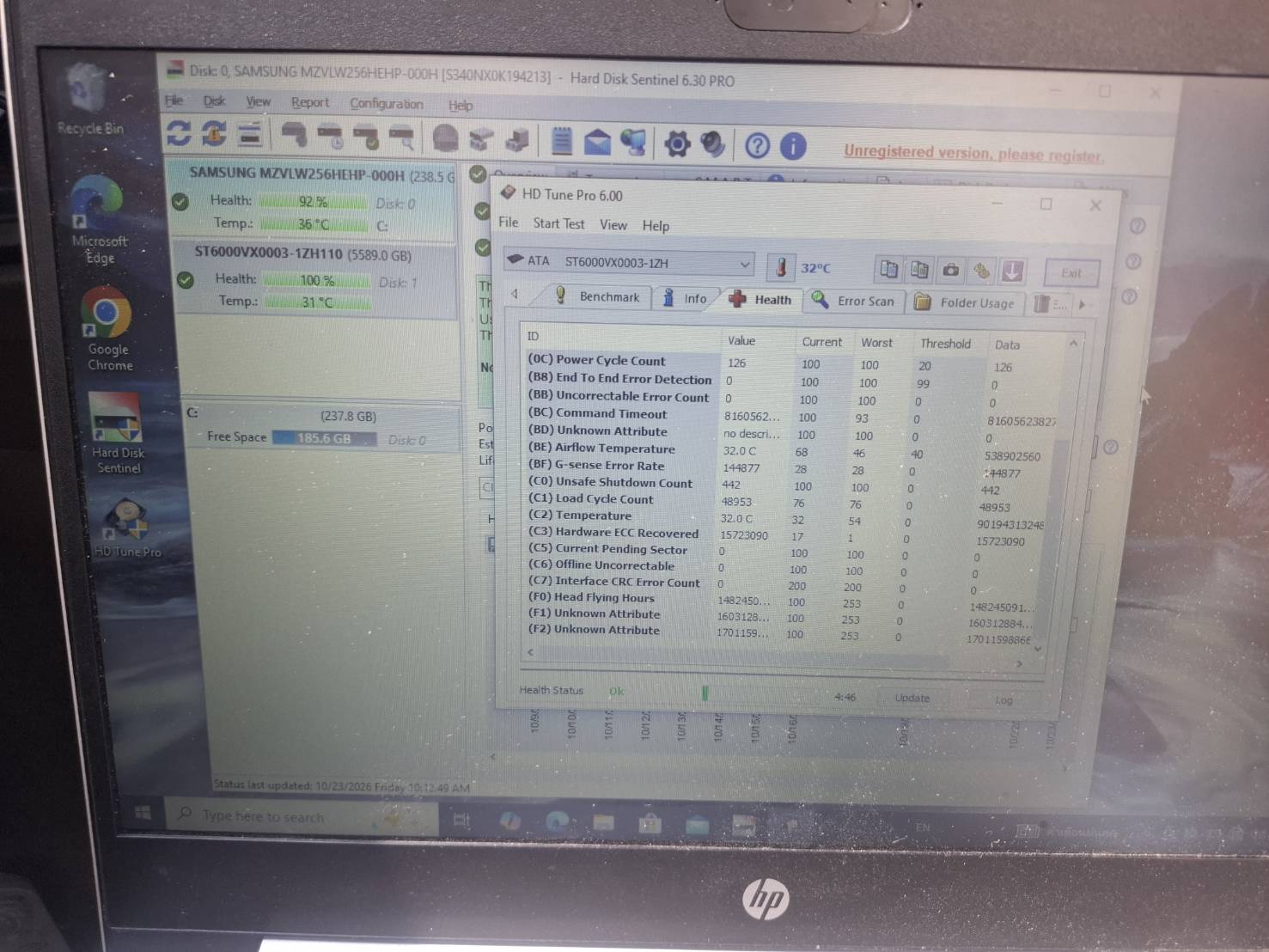ขาย harddisk seagate skyhawk  6TB รูปที่ 3
