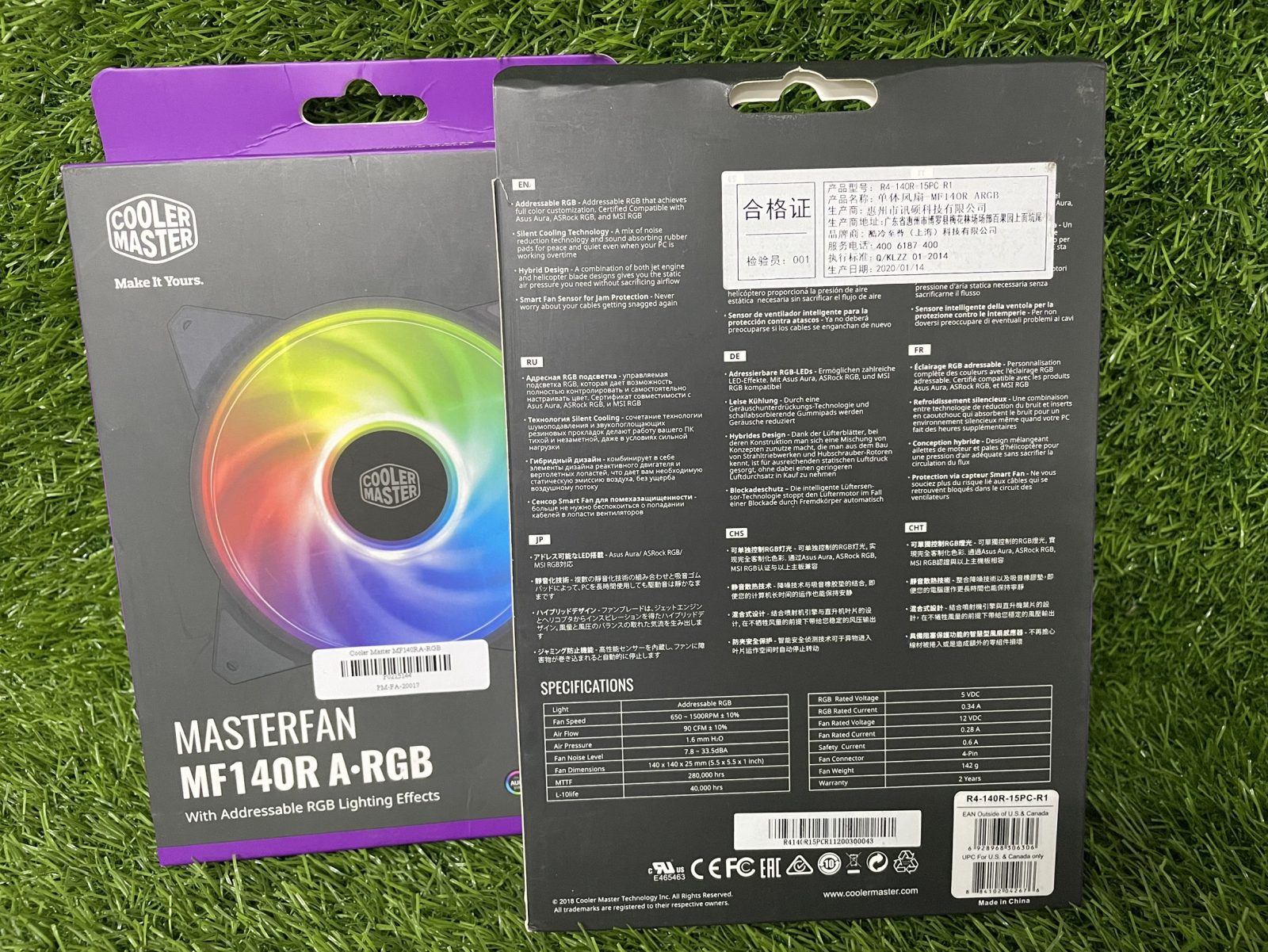 ขาย Cooler Master MF140RA-RGB รูปที่ 2
