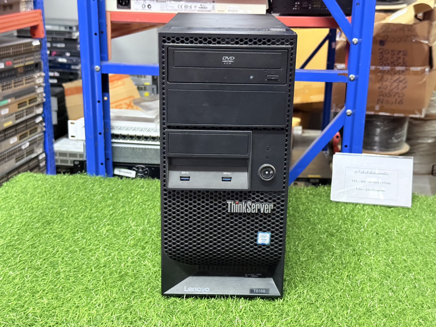 ขาย Lenovo ThinkServer TS150 (E3-1225V6 Ram 8GB HDD 1TB)