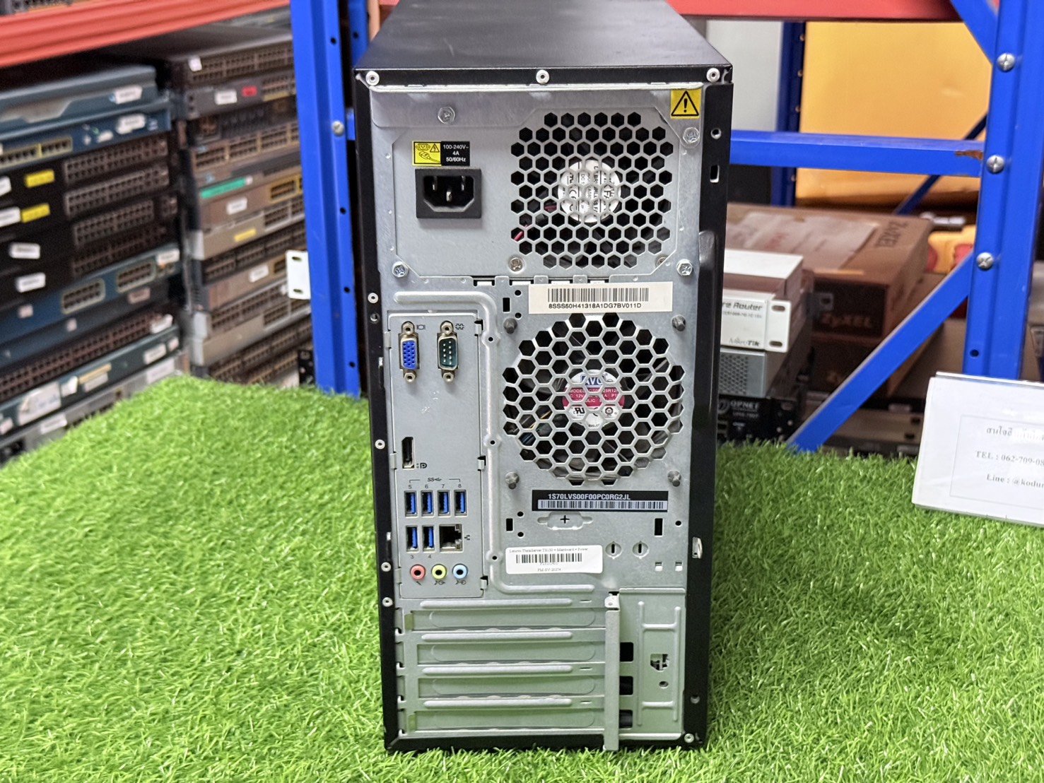 ขาย Lenovo ThinkServer TS150 (E3-1225V6 Ram 8GB HDD 1TB) รูปที่ 5