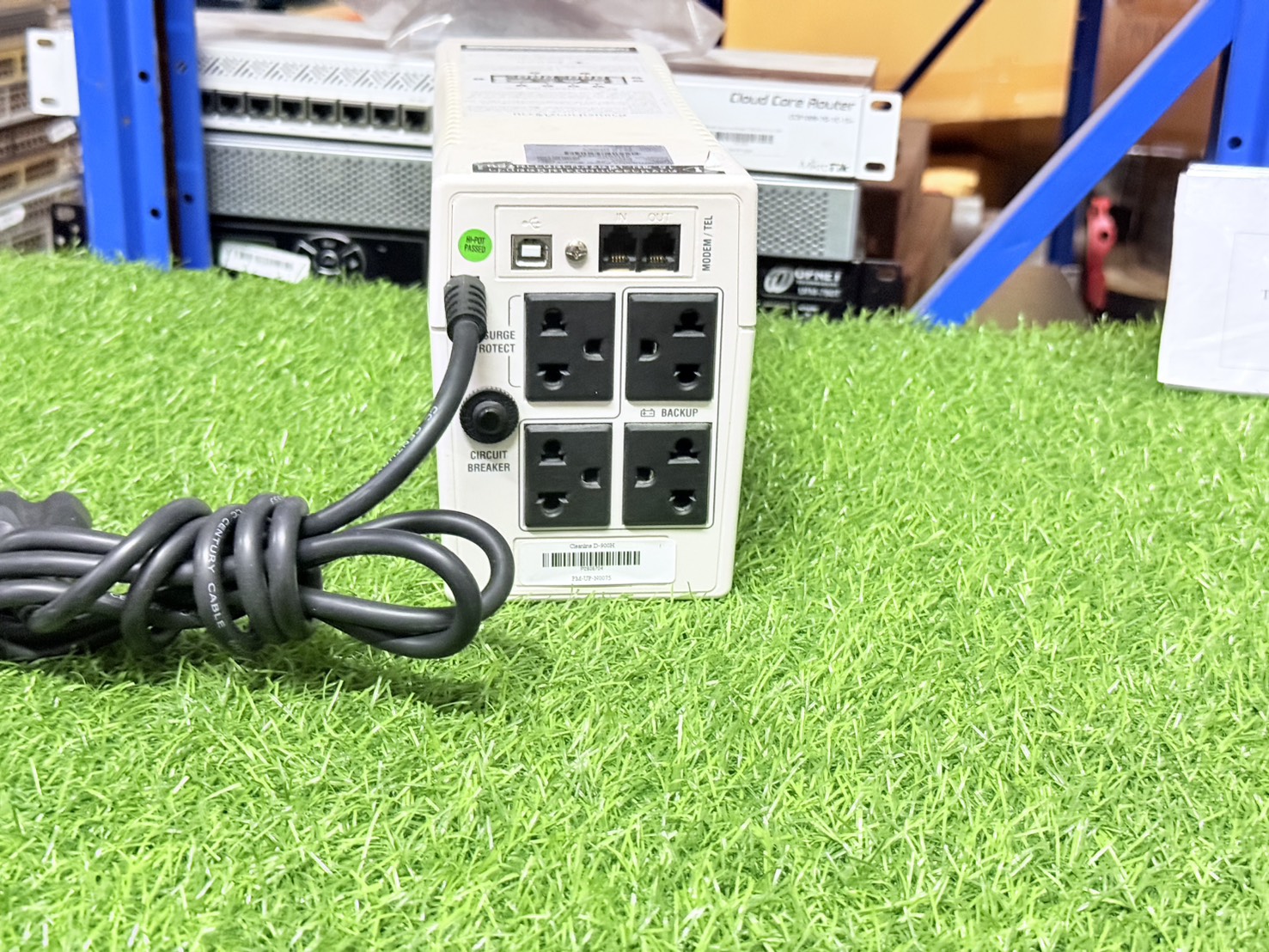 ขาย เครื่องสำรองไฟ (UPS) Cleanline D-900H แบตเสีย (ถอดแบต) รูปที่ 4