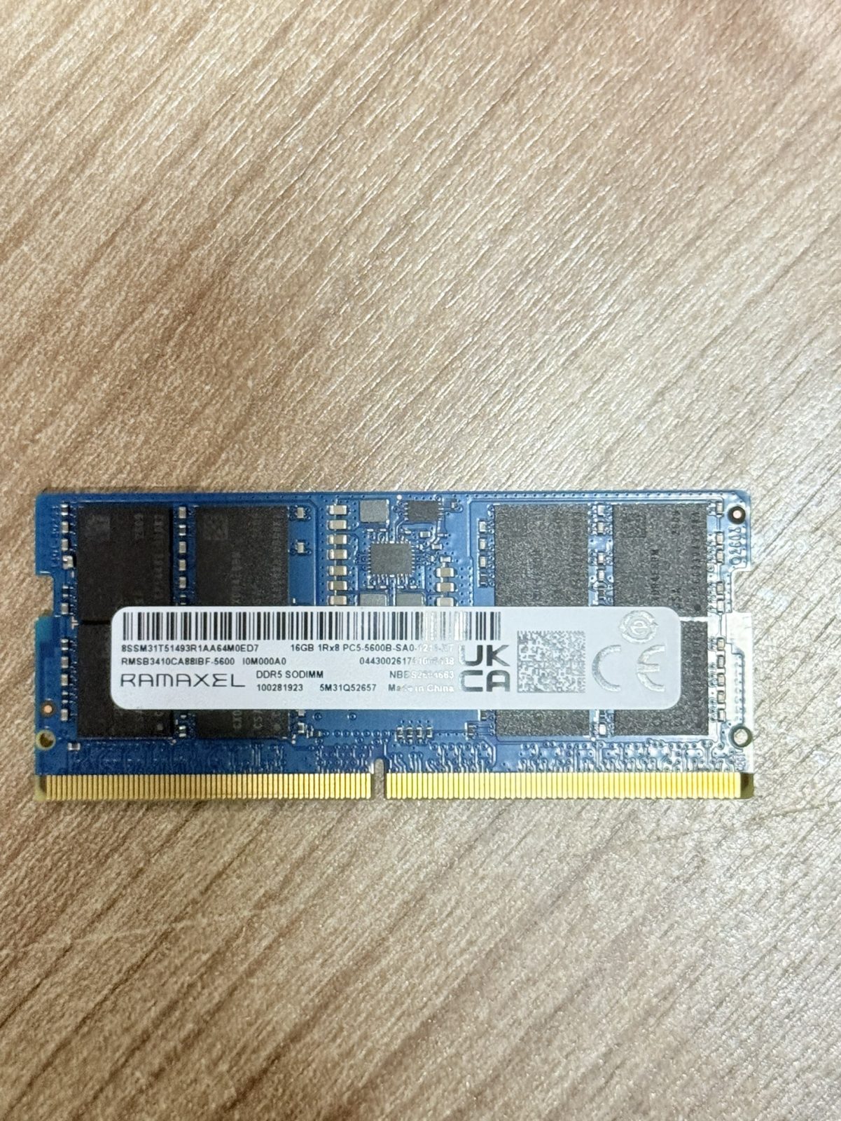 ขาย Ramaxel 16GB 1Rx8 PC5-5600B-SAO