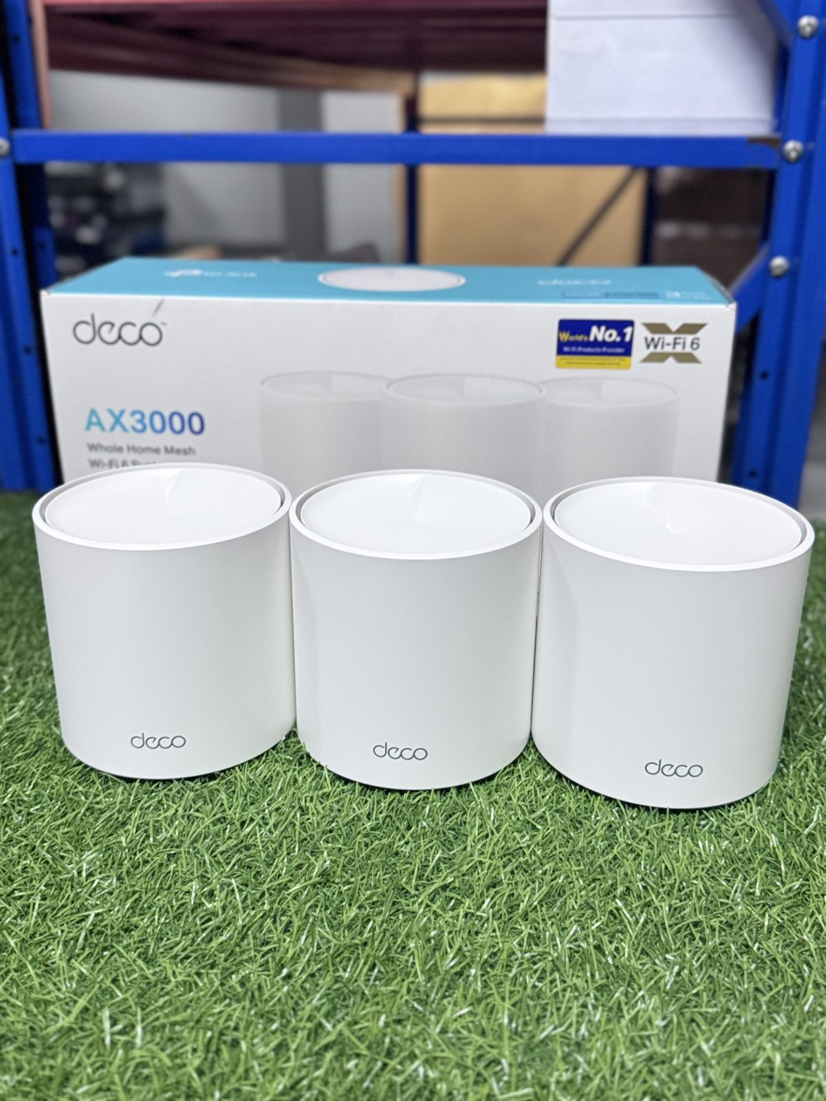ขาย TP-Link Deco X50 Pro(3-pack) Dual-Band AI-Driven Wi-Fi 6 Mesh System