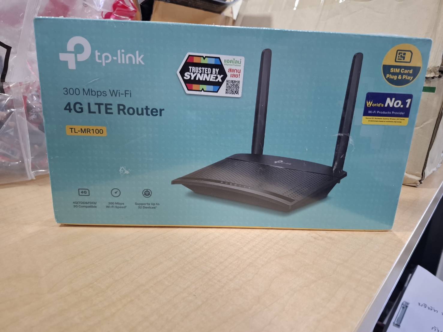 ขาย tl-mr100 4G lte router  tp link