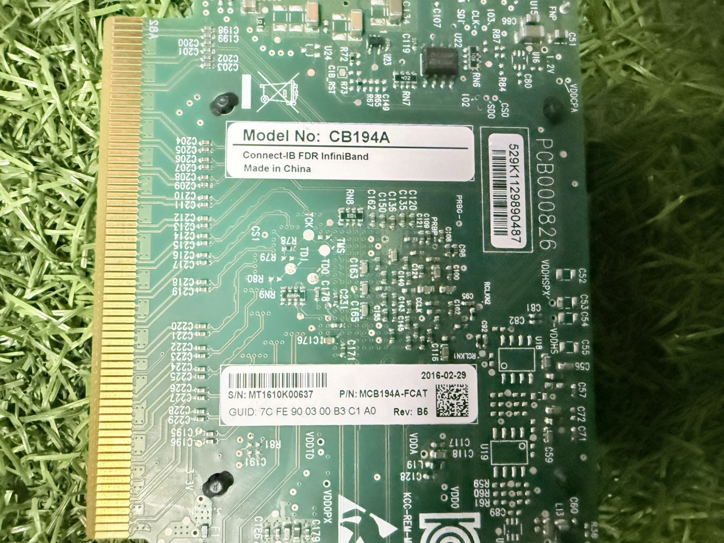 ขาย การ์ด Mellanox Connect-IB InfiniBand 2Poret 56GB HBA รูปที่ 4