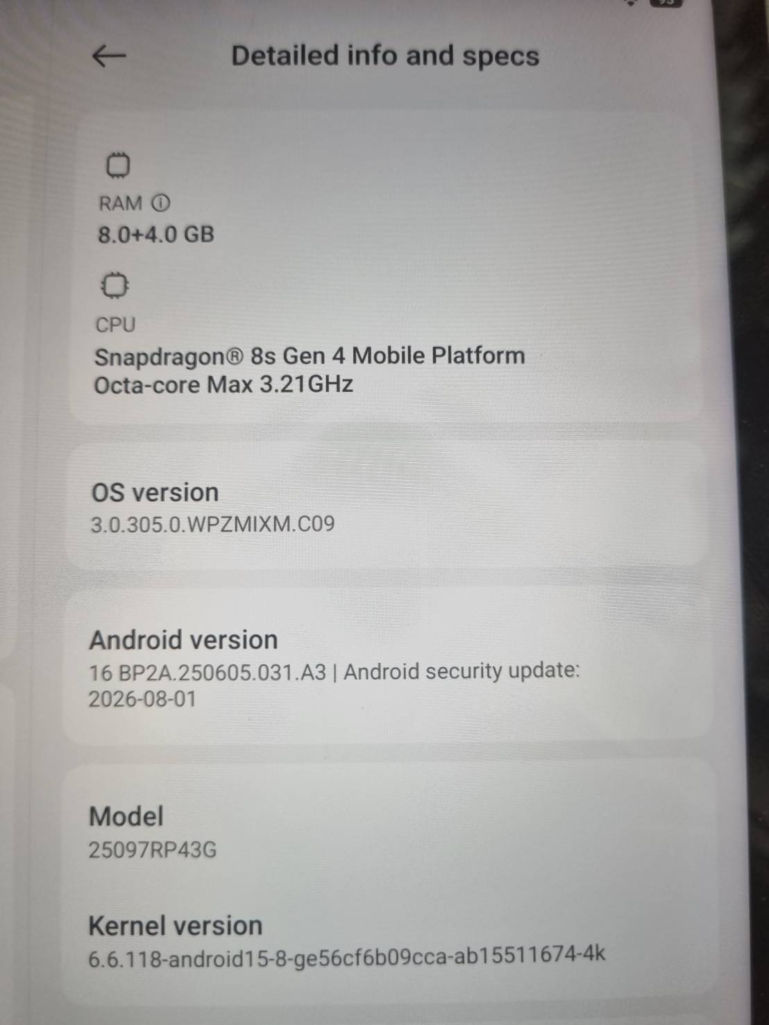 ขาย Xiaomi Pad 8 (8/256GB) รูปที่ 3