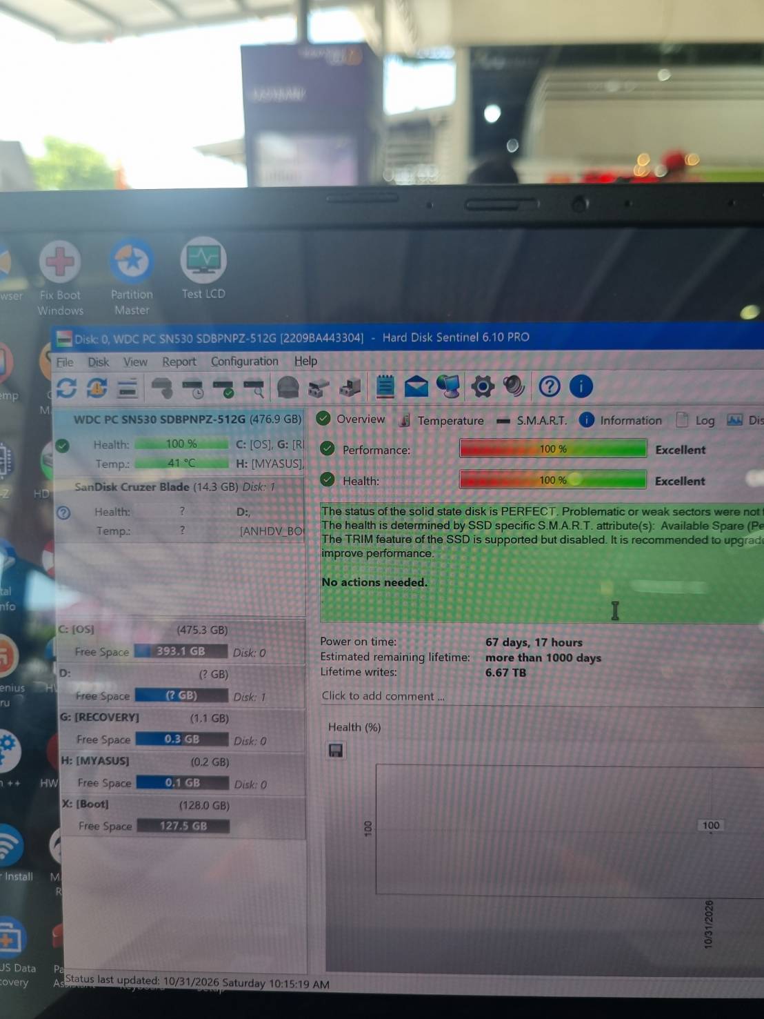 ขาย notebook vivobook amd Ryzen9 5900 Ram 16GB SSD 512GB รูปที่ 6
