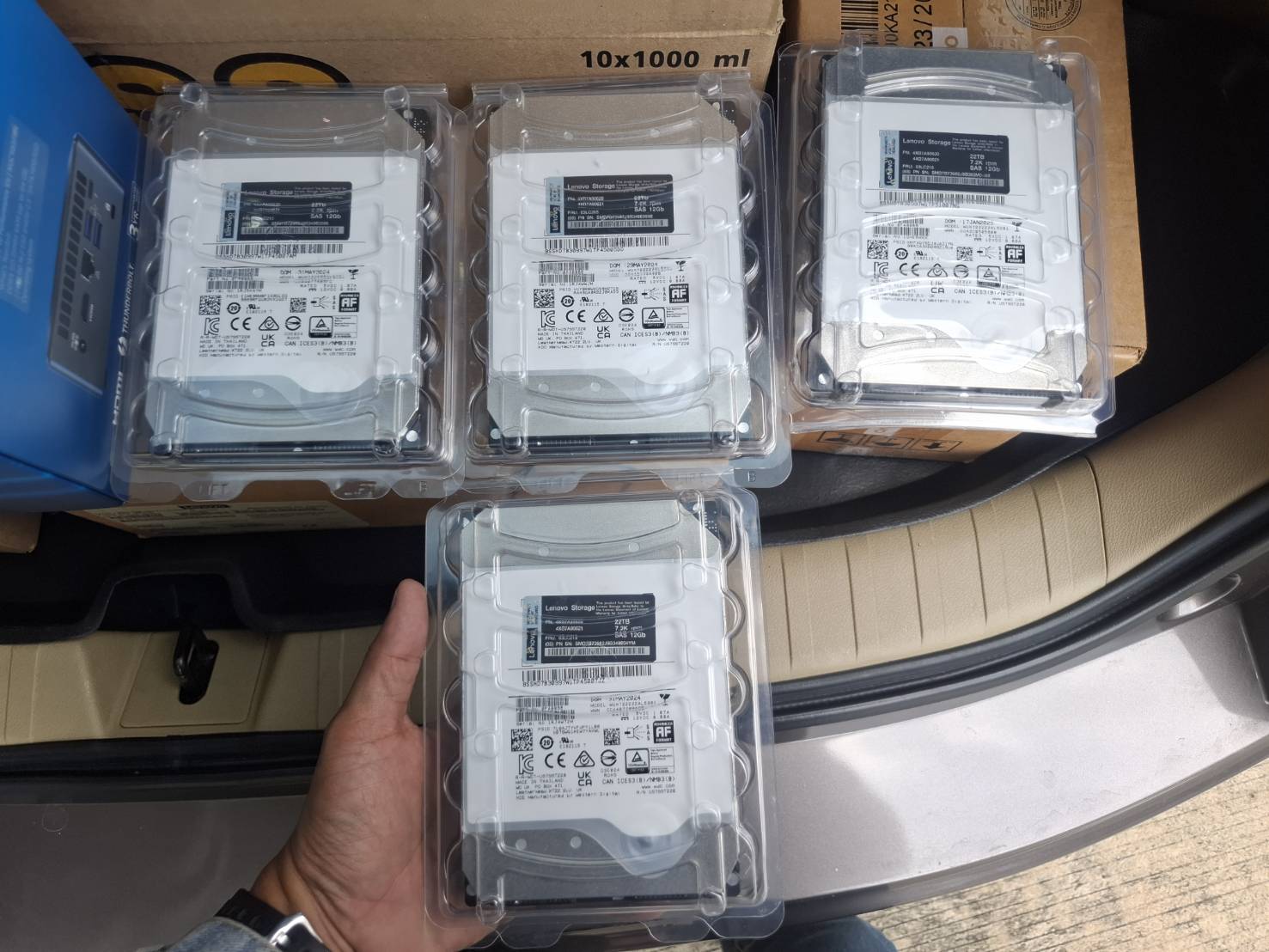 ขาย lenovo storage 22Tb sas 12GB